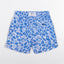 KIDS SWIM SHORTS KIDS MOSAIC in color BLUE - Detail shot