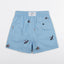 KIDS SWIM SHORTS KIDS DESERT in color SKY BLUE - Detail shot