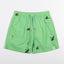 KIDS SWIM SHORTS KIDS JUNGLE in color GREEN - Front shot