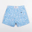 KIDS SWIM SHORTS KIDS UNDER THE SEA in color BLUE - Detail shot