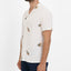 SHIRT S/S JUNGLE CUBAN in color OPTIC WHITE - Back shot