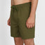 SHORTS GI DRAWSTRING SHORT in color ARMY - Side shot