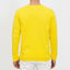 CREW SWEAT BOB ESSENTIAL SWEAT RAGLAN in color YELLOW - Detail shot