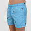 SWIM SHORTS DESERT in color BLUE - Back shot