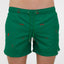 SWIM SHORTS ICONS in color GREEN - Front shot