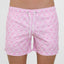 SWIM SHORTS METRIC in color PINK - Front shot