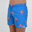 SWIM SHORTS OCTO in color BLUE - Back shot