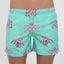 SWIM SHORTS OCTO in color GREEN - Front shot