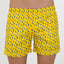 SWIM SHORTS PUFFINS in color YELLOW - Front shot