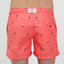 SWIM SHORTS SENORITA in color CORAL - Detail shot