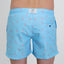 SWIM SHORTS TWISTER in color BLUE - Detail shot