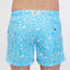 SWIM SHORTS UNDER THE SEA in color BLUE - Detail shot