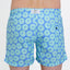 SWIM SHORTS URCHIN in color BLUE - Detail shot